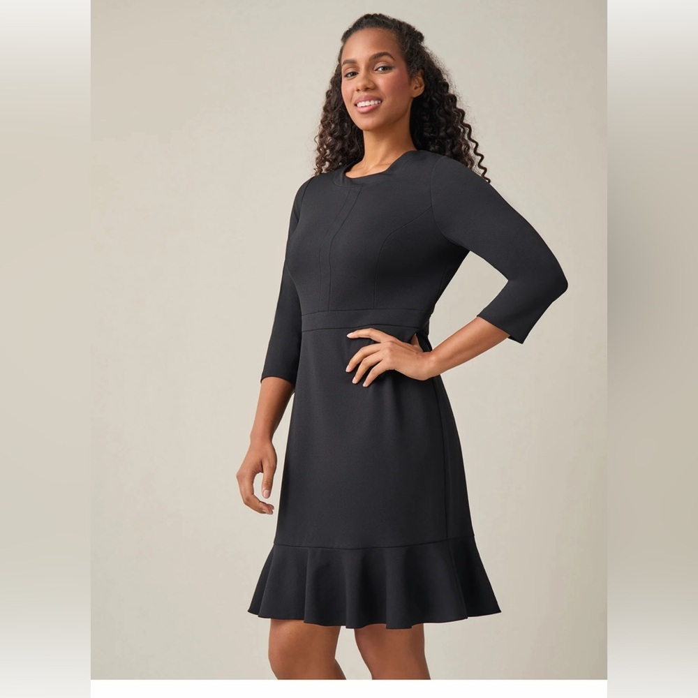 Ruffle Hem Dress